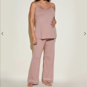 Cosabella Maternity Nursing Pajama Lounge Set